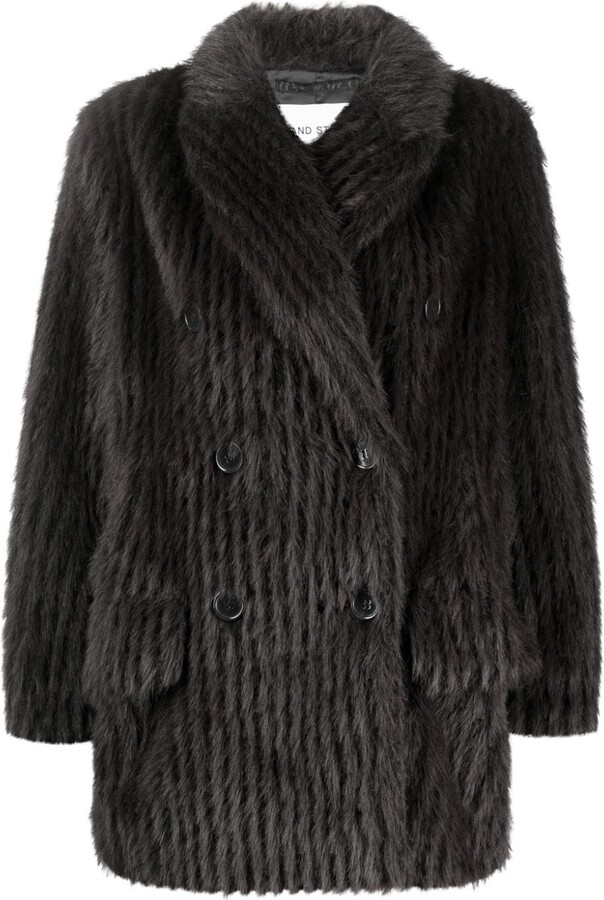 yuna maxi fur down jacket