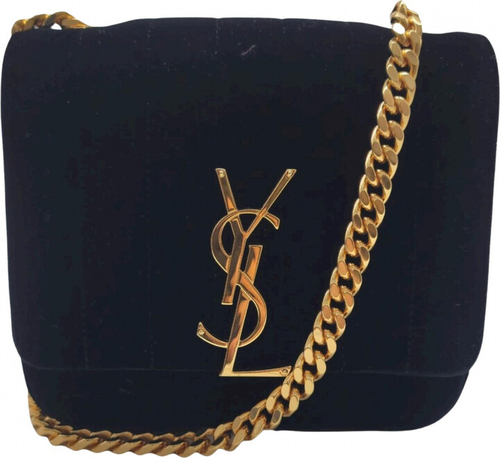 Saint Laurent Velvet crossbody bag ShopStyle