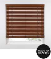 Thumbnail for your product : Made To Measure 35 Mm Wooden Venetian Blinds - Chestnut