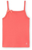 Thumbnail for your product : Petit Bateau Girls camisole top with spaghetti straps
