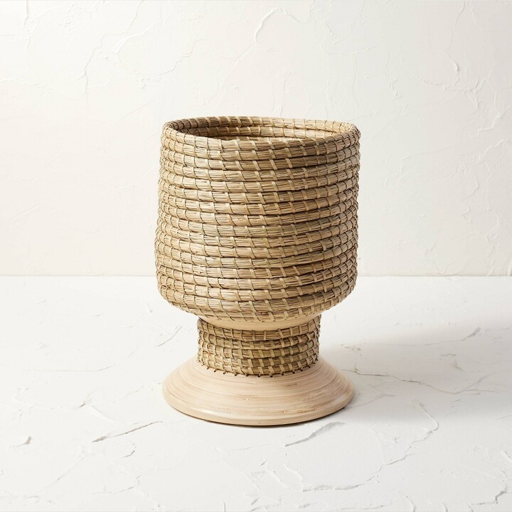 Opalhouse designed with Jungalow Seasgrass and Bamboo Woven Pedestal