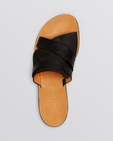 Thumbnail for your product : Paul Green Flat Slide Platform Sandals - Bayside