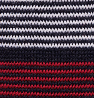 Thom Browne 5cm Striped Knitted Wool Tie