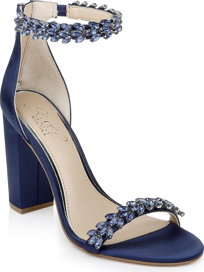 Navy Gold Evening Shoes ShopStyle