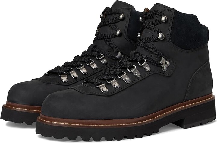 (取寄) ラルフローレン メンズ アルパイン レザー トレイル ブーツ Polo Ralph Lauren men Alpine Leather Trail Boots Black Polo Ralph Lauren Alpine Leather Trail Boots Men's Boots Black : 9