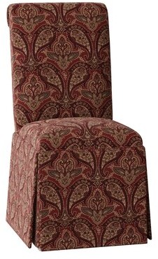 Alcott Hillâ® Lillian Upholstered Parsons Chair Alcott HillA Body Fabric: Ursula Graphite