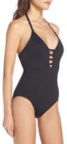Thumbnail for your product : La Blanca Caged Strap One-Piece Swimsuit