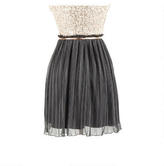 Thumbnail for your product : Delia's Peach Sequin Pleated Dress