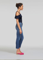Thumbnail for your product : Double Strap Frill Bardot Knit