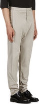 Thumbnail for your product : Damir Doma Grey Pull Pleated Sarouel Trousers