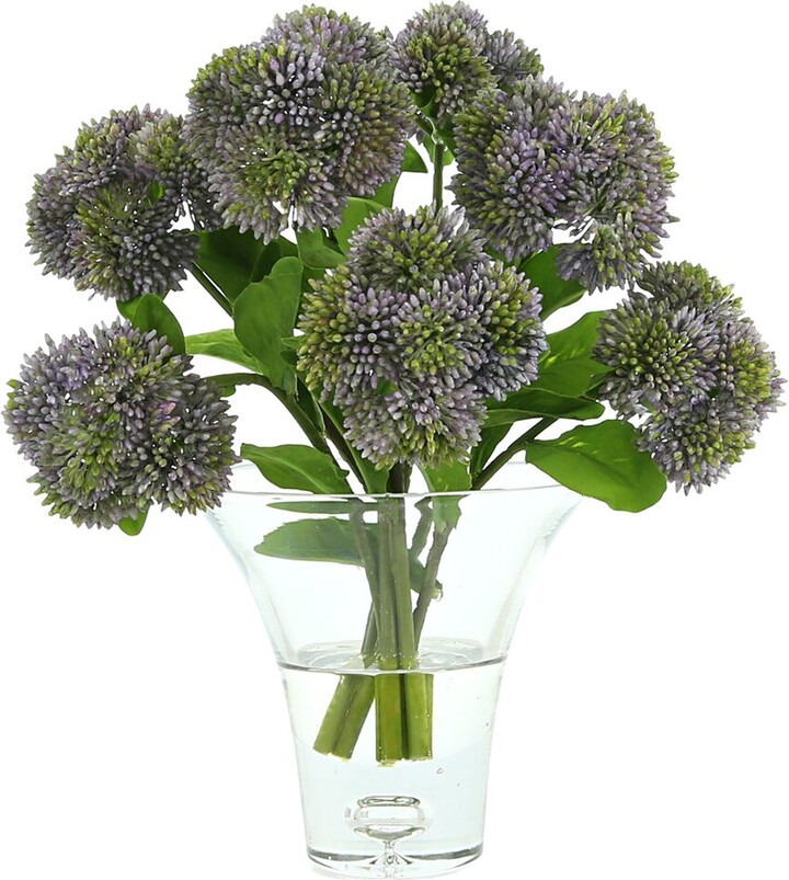 Creative Displays Sedum Arrangement In Glass Vase ShopStyle