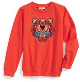 Thumbnail for your product : Kenzo Embroidered Tiger Logo Sweatshirt (Little Girls & Big Girls)