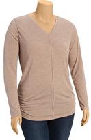 Thumbnail for your product : Old Navy Women's Plus Lightweight Slub-Knit Sweaters