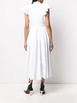 Thumbnail for your product : Alexander McQueen Ruffled-Sleeve Shirt Dress
