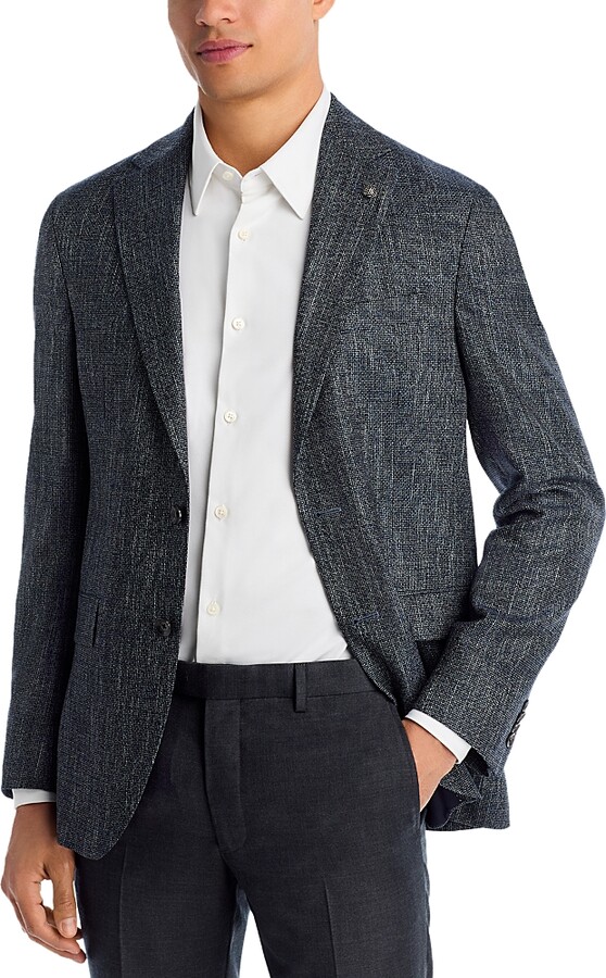 Jack Victor Midland Melange Solid Regular Fit Sport Coat