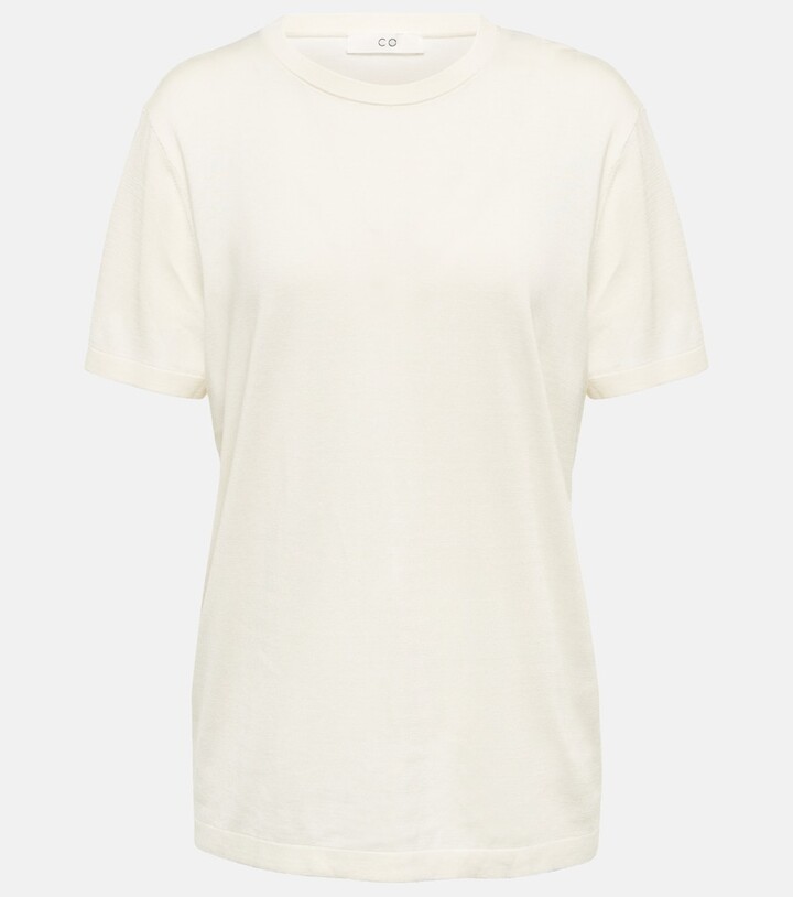 Silk Jersey T-shirt | ShopStyle