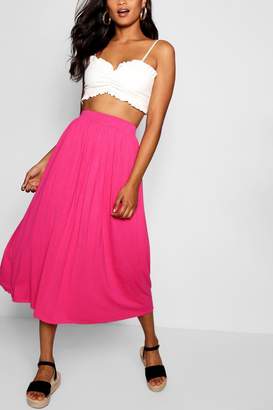 boohoo Basic Jersey Full Midaxi Skirt