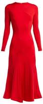 Thumbnail for your product : Esteban Cortazar Stretch Jersey Panelled Dress - Womens - Red