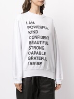 Thumbnail for your product : Anine Bing Ramona graphic-print sweatshirt