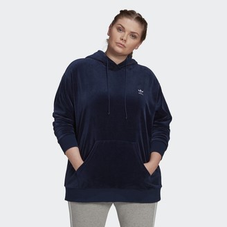 Plus Size Velour Hoodie | Shop the world's largest collection of fashion |  ShopStyle