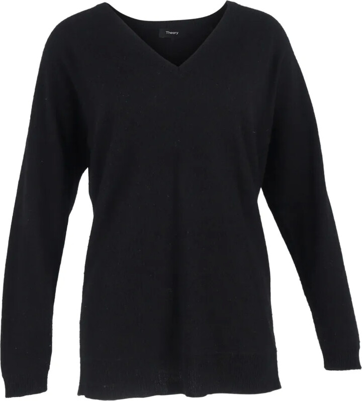 Theory V-neck cashmere sweater