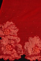 Thumbnail for your product : Saachi Floral Border Wool Wrap