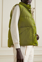 Thumbnail for your product : Tory Sport Reversible Quilted Shell Down Vest - Beige