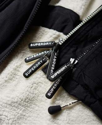 Superdry Hooded Faux Fur Sherpa SD-Windattacker Jacket
