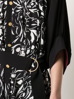 Thumbnail for your product : Proenza Schouler Floral Print Shirt Dress
