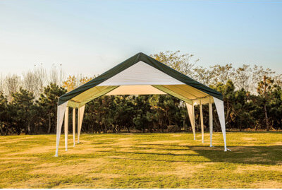 WEATHERFAST 20 Ft. W x 20 Ft. D Metal Party Tent