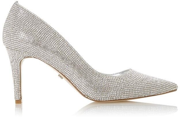 Womens Silver Court Shoes | Shop the 