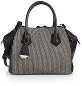 Thumbnail for your product : Rebecca Minkoff Mini Perry Leather & Calf Hair Satchel