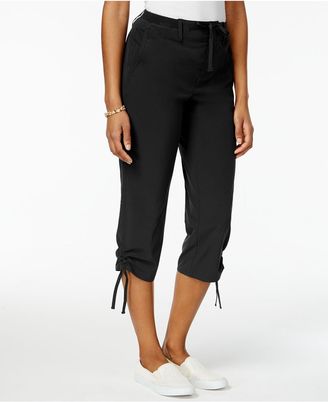 Style&Co. Style & Co Ruched-Leg Capri Pants, Created for Macy's