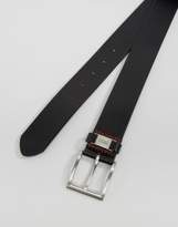 Thumbnail for your product : HUGO BOSS by Leather Connio Belt In Black