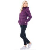 Thumbnail for your product : Trespass Womens Arabel Down Fill Padded Hooded Jacket Potent Purple
