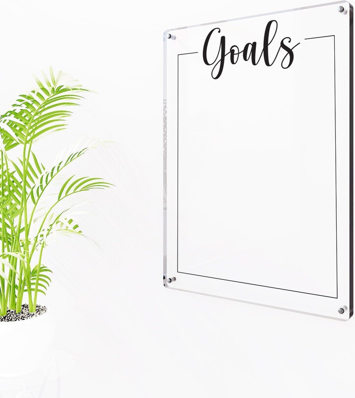 Etsy Dry Erase Goal Planner 2023, Goals Tracker Board, To Do List For