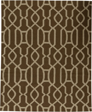 Bokara Rug Co. Inc. Rectangle Flatweave Wool Area Rug