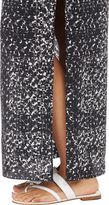 Thumbnail for your product : Barneys New York Abstract-Print Maxi Dress-Black