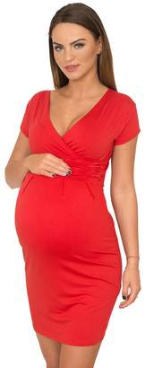 WozWoz MaternityWomens Summer Midi Dress (2X, )