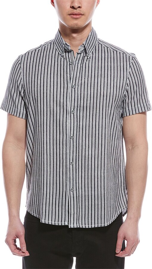 Report Collection Seersucker Shirt