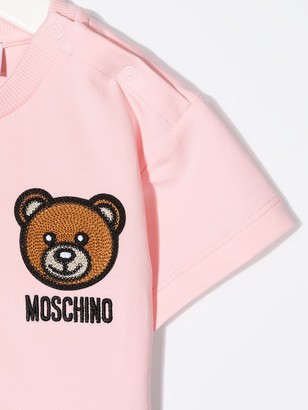 MOSCHINO BAMBINO Teddy bear print T-shirt