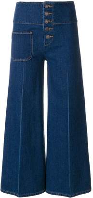 Marc Jacobs cropped high waist trousers