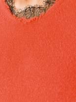 Thumbnail for your product : Aviu lace collar jumper