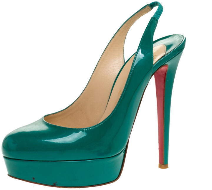 green louboutin shoes