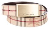 Thumbnail for your product : Burberry Haymarket Check Belt