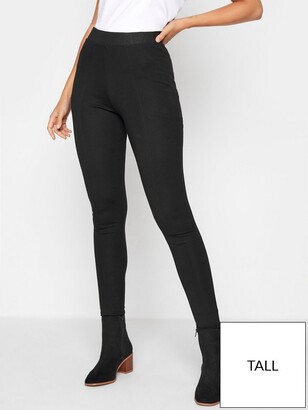 Long Tall Sally Ponte Seam Detail Legging - Black - ShopStyle