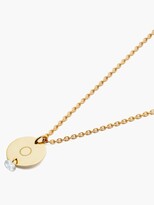 Thumbnail for your product : Raphaele Canot Set Free 18kt Gold & Diamond O-charm Necklace - Gold