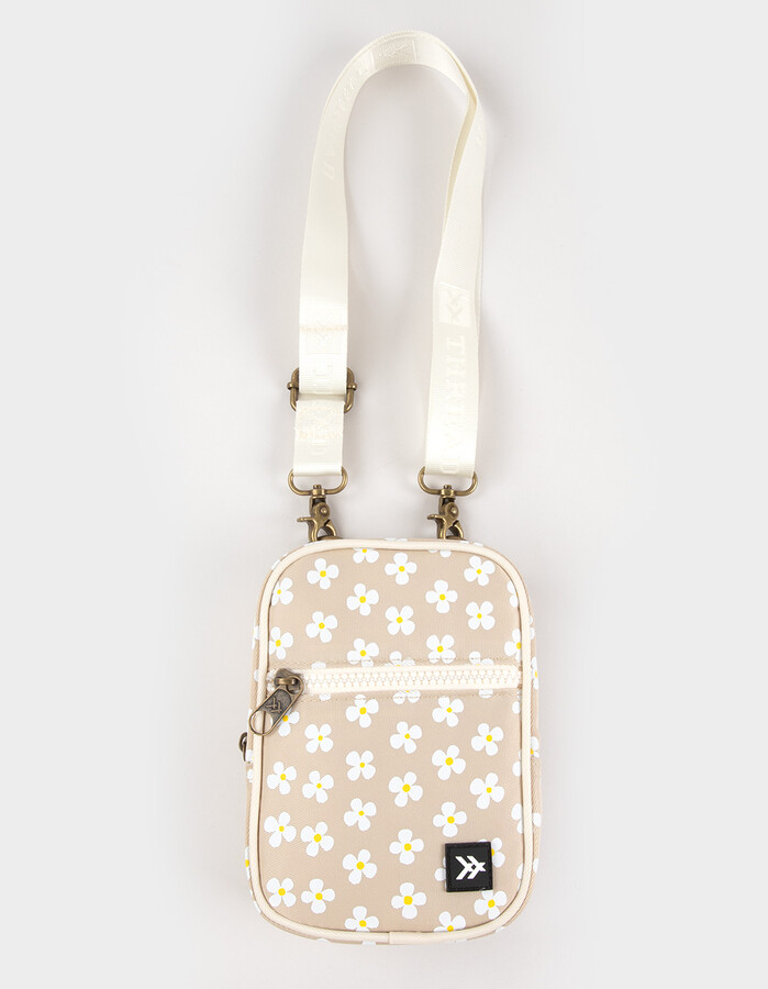 Thread Floral Crossbody Bag