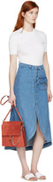 Thumbnail for your product : See by Chloe Indigo Denim Skirt