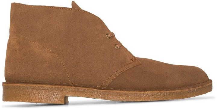 Clarks Suede Boots - Brown | 40 Clarks Suede Desert Boots - | ShopStyle | ShopStyle